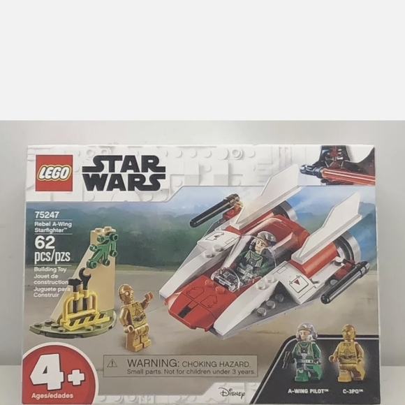 NIB Lego Star wars retired rebel A Starfighter set 75247 - Picture 3 of 8